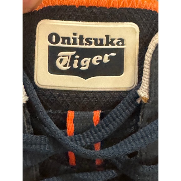 Onitsuka Tiger Metro Nomad Shoes Mens 10.5 Navy/Orange Sneakers Running Athletic - Picture 7 of 14
